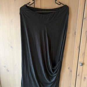 Knit Black Women's Skirt